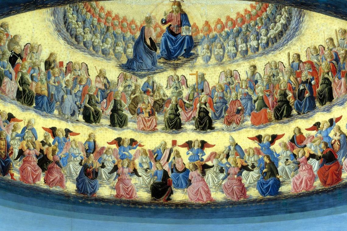 Coro di angeli   francesco botticini